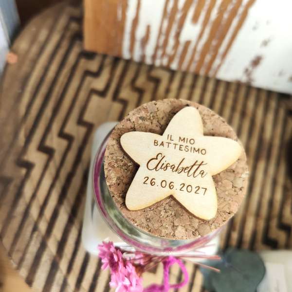 Candela artigianale in cera di soia